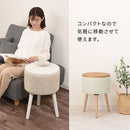 収納テーブル サイドテーブル ベッドサイドテーブル テーブル ナイトテーブル おしゃれ 北欧 スリム 円形 丸 収納 ソファテーブル 高さ50 幅35  コンパクト ウッド 机 ぼん家具