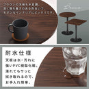 [60×60cm] カフェテーブル ダイニングテーブル テーブル 丸 1人用 2人用 カフェテーブル 一人暮らし 机 おしゃれ 食卓テーブル スリム 60cm 一本脚 コンパクト 小さめ カフェ風 ぼん家具