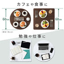 [60×60cm] カフェテーブル ダイニングテーブル テーブル 丸 1人用 2人用 カフェテーブル 一人暮らし 机 おしゃれ 食卓テーブル スリム 60cm 一本脚 コンパクト 小さめ カフェ風 ぼん家具