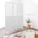 ルーバーパーテーション〔3連〕 パーテーション 3連 衝立 高さ160 幅120 部屋 仕切り 間仕切り 遮光 木製 和風 折りたたみ 自立 テレワーク リビング オフィス ぼん家具