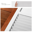 ルーバーパーテーション〔4連〕 パーテーション 衝立 間仕切り おしゃれ 木製 折りたたみ 自立 仕切り 収納 室内 高さ160 4連 横長 和風 伸縮 リビング オフィス 白 茶 ぼん家具