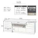 [ 幅120cm ] 桐製テレビ台 テレビ台 木製 桐製 ローボード 収納 大容量 テレビボード 引き出し 13杯 42型対応 薄型 テレビ下 収納 奥行42型 幅120cm 高44cm 和風モダン ぼん家具