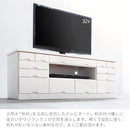 [ 幅120cm ] 桐製テレビ台 テレビ台 木製 桐製 ローボード 収納 大容量 テレビボード 引き出し 13杯 42型対応 薄型 テレビ下 収納 奥行42型 幅120cm 高44cm 和風モダン ぼん家具
