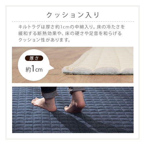 キルトラグ　FRUTO〔フルート〕〔200×300cm〕