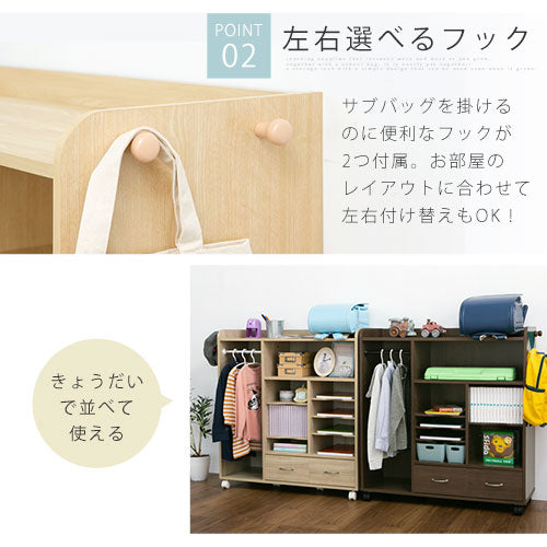 02☆未使用☆ツッパリクローゼットハンガーラック 奥行きスリム