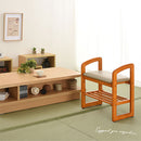 サポートチェア 玄関椅子 玄関チェア 玄関イス スツール 木製 椅子 いす イス 収納棚 高さ調節 昇降 高座椅子 座敷椅子 腰掛け 立ち上がり コンパクト ぼん家具