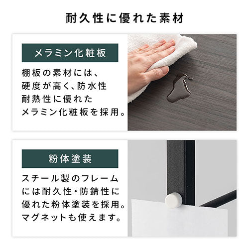G5142　５段シェルフ　立て掛け型　送料B　収納家具　棚　札幌　プラクラ南9条店　カード決済可能 楽天市場】ZAGA（ザガ） オープンラック 幅90cm 3段タイプ ラック 木製