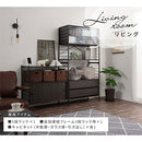 ユニットラック〔追加連結フレーム・3段ラック用〕 連結フレーム 3段ラック用 本体別売り 当店 ユニットラック 専用 3段ラック 連結可能 追加 フレーム ユニットシェルフ スチール ラック 付け足し ぼん家具