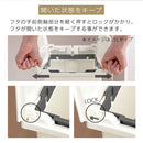 SOLOW　ペダルオープンツイン20L〔2個セット〕 ゴミ箱 20リットル 20L ごみ箱 ダストボックス 2個セット ペダル式 キャスター付き キッチン 蓋 フタ付き 両開き 袋止め 抗菌加工 リス ぼん家具