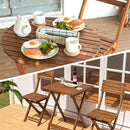 ガーデンテーブル＆チェア ガーデンテーブルセット ガーデンテーブル ガーデンチェア ガーデンファニチャー 屋外 椅子 おしゃれ 木製 折りたたみ 天然木 軽量 3点セット 丸 四角 ぼん家具