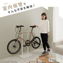 室内用サイクルスタンド〔1台用〕 自転車スタンド サイクルスタンド 1台用 自転車ラック 室内 サイクルラック 収納 転倒防止 ディスプレイスタンド 盗難対策 室内保管 お手入れ ぼん家具
