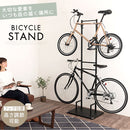 室内用サイクルスタンド〔2台用〕 自転車スタンド サイクルスタンド 2台用 自転車ラック 室内 サイクルラック 縦置き おしゃれ 収納 転倒防止 ディスプレイスタンド 室内保管 ぼん家具