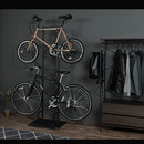 室内用サイクルスタンド〔2台用〕 自転車スタンド サイクルスタンド 2台用 自転車ラック 室内 サイクルラック 縦置き おしゃれ 収納 転倒防止 ディスプレイスタンド 室内保管 ぼん家具