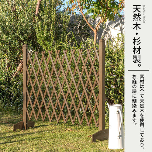木製ガーデンフェンス ガーデンファニチャー プランター フェンス