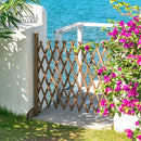 木製ガーデンフェンス フェンス ガーデンフェンス おしゃれ 柵 ラティス 置くだけ 折りたたみ ガーデニング 庭 diy 木製 自立 ベランダ 屋外 ぼん家具