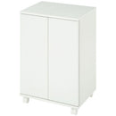 コンパクトシューズラック 下駄箱 シューズボックス シューズラック おしゃれ 収納 スリム 靴箱 扉付き 北欧 木製 キャスター 靴置き インテリア オフィス 玄関 ぼん家具