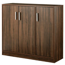 シューズボックス 3扉 薄型タイプ 幅90×奥行30cm シューズボックス 靴箱 玄関収納 下駄箱 玄関 木製 扉付き 収納棚 幅90cm おしゃれ 靴収納 薄型 コンパクト ロータイプ 3扉 大容量 靴 収納 スリム ぼん家具