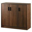 シューズボックス 3扉 奥深タイプ 幅90×奥行35cm シューズボックス おしゃれ 大容量 靴箱 屋外 玄関 下駄箱 大容量 幅90cm シューズロッカー 収納 奥深型 玄関収納 木製 扉付 マルチラック キャビネット 3扉 ぼん家具