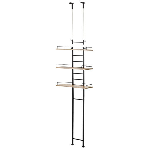 Amazon｜ぼん家具 ランドリーラック 突っ張り ラック 幅52～81cm