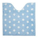 ふんわリッチトイレマット トイレマット 単品 洗える 滑り止め 拭ける ふわふわ おしゃれ 北欧 ふんわリッチ カキウチ ぼん家具