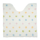 ふんわリッチトイレマット トイレマット 単品 洗える 滑り止め 拭ける ふわふわ おしゃれ 北欧 ふんわリッチ カキウチ ぼん家具