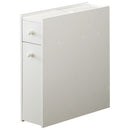 トイレラック トイレ収納 トイレラック スリム キャスター付き ペーパーストッカー 収納 木製 サニタリー収納 引き出し 飾り棚 おしゃれ コンパクト 隙間収納 ぼん家具