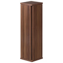 扉付き収納ボックス トイレ収納 トイレラック スリム コーナー トイレットペーパー 収納 ペーパーストッカー スリムラック 木製 コンパクト 約 20cm 角 省スペース 薄型 ぼん家具