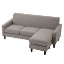 L字コーナーソファ ソファ ソファー 3人掛け 高さ調整可能 おしゃれ カウチソファ 肘付き コーナーソファー ダイニング エル字 L字 継ぎ脚 ローソファ 北欧 フロアソファ ぼん家具