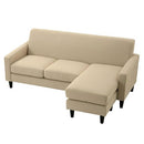 L字コーナーソファ ソファ ソファー 3人掛け 高さ調整可能 おしゃれ カウチソファ 肘付き コーナーソファー ダイニング エル字 L字 継ぎ脚 ローソファ 北欧 フロアソファ ぼん家具