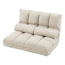 リクライニングソファベッド〔シングル〕 ソファー ソファ 一人掛け ローソファ リクライニング 1人掛け コンパクト シングル マットレス 座椅子 一人用 柔らかい ワンルーム おしゃれ 北欧 ぼん家具