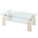 モダンコーヒーテーブル〔幅120cm〕 ローテーブル センターテーブル リビングテーブル おしゃれ 収納 棚付き ガラス 幅120 奥行60 高さ45 木製 脚 応接 モダン 黒 白 茶 ぼん家具