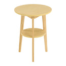 木製サイドテーブル ベッド サイドテーブル ミニ 木製 北欧 サイド ソファ ソファー テーブル 円形 丸型 机 コンパクト ミニテーブル 丸テーブル スリム おしゃれ 収納 丸 ミニ机 ぼん家具