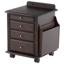 天然木サイドテーブル サイドテーブル ベッドサイドテーブル 木製 ソファ ベッド ナイトテーブル 木製 サイドチェスト 北欧 モダン ラック 省スペース リビング キャスター付き ぼん家具