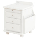 天然木サイドテーブル サイドテーブル ベッドサイドテーブル 木製 ソファ ベッド ナイトテーブル 木製 サイドチェスト 北欧 モダン ラック 省スペース リビング キャスター付き ぼん家具