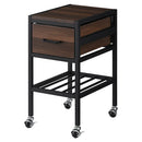 サイドテーブル ミニテーブル ナイトテーブル ソファサイド デスク サイド ワゴン ミニチェスト 引出し 収納 幅30cm 省スペース 西海岸 おしゃれ ぼん家具