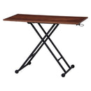 昇降テーブル 昇降式テーブル おしゃれ 小さめ 幅100 センターテーブル 木製 昇降 キャスター付き リフティングテーブル ダイニング テーブル ぼん家具