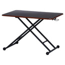 ガス昇降式テーブル 昇降式テーブル おしゃれ ガス圧 小さめ 幅90 センターテーブル 木製 昇降 キャスター付き リフティングテーブル ダイニング テーブル ぼん家具