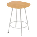 [60×54.5cm] 半円型カフェテーブル ダイニングテーブル 2人用 半円 丸テーブル カフェテーブル おしゃれ 食卓テーブル 壁付け カウンターテーブル 円形 丸型 スリム 北欧 大理石 柄 ぼん家具