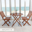 天然木ガーデン　テーブル ガーデンテーブル ガーデンファニチャー 屋外 テーブル おしゃれ 折りたたみ 木製 天然木 庭 バルコニー テラス ベランダ diy 単品 ぼん家具