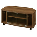 [ 幅80cm ] 木製テレビ台 tvボード テレビ台 モニター台 ローボード 32インチ キャスター おしゃれ 扉付き コーナー 幅80 木製 ガラス扉 壁寄せ 角置き ぼん家具