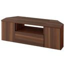 [ 幅120cm ] 木製テレビ台 テレビ台 ローボード 120 tvボード 壁寄せ コーナー 引き出し ロータイプ おしゃれ 北欧 木製 ウォールナット オーク ホワイト 32~46インチ対応 ぼん家具