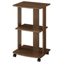 [ 幅45cm ] キャスター付きテレビ台 テレビ台 ハイタイプ テレビラック TV台 テレビ収納 収納棚 省スペース コンパクト 木製 木目調 3段 キャスター付き シンプル 一人暮らし ワンルーム ぼん家具