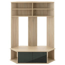 [ 幅120cm ] コーナーテレビ台 テレビ台 テレビボード tvボード コーナー 50インチ対応 収納 おしゃれ ハイタイプ コーナーテレビ台 テレビ棚 壁面収納 ガラス扉 120cm幅 43型 50型 ぼん家具