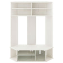 [ 幅120cm ] コーナーテレビ台 テレビ台 テレビボード tvボード コーナー 50インチ対応 収納 おしゃれ ハイタイプ コーナーテレビ台 テレビ棚 壁面収納 ガラス扉 120cm幅 43型 50型 ぼん家具