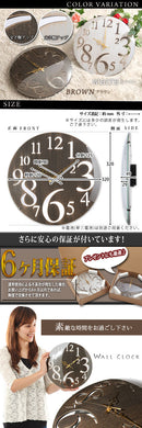 壁掛け時計 壁掛け時計 北欧 木製 おしゃれ アンティーク シンプル かわいい 人気 置時計 置き時計 インテリア デザイン モダン プレゼント ギフト ぼん家具