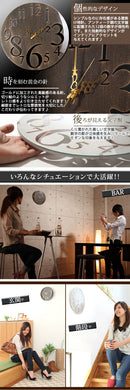 壁掛け時計 壁掛け時計 北欧 木製 おしゃれ アンティーク シンプル かわいい 人気 置時計 置き時計 インテリア デザイン モダン プレゼント ギフト ぼん家具