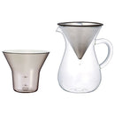 SLOW COFFE STYLE　コーヒーカラフェセット300mlステンレス コーヒー用品 カラフェ ピッチャー ハンドドリップ ドリップ スローコーヒースタイル ポット 珈琲 コンパクト おしゃれ キッチン 日用品 台所用品 ぼん家具