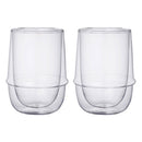 KRONOS　ダブルウォールアイスティーグラス〔2個セット〕 ティーカップ ダブルウォールティーカップ グラス コップ アイスティー カップ 食器 お酒 飲み物 おしゃれ 2個セット ぼん家具