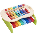 森のメロディーメーカー 鉄琴 木のおもちゃ 知育玩具 鍵盤 シロフォン バチ 2本付 天然木 ベビー キッズ 音楽 1.5歳から 2歳 3歳 幼児 誕生日プレゼント 女の子 男の子 ぼん家具